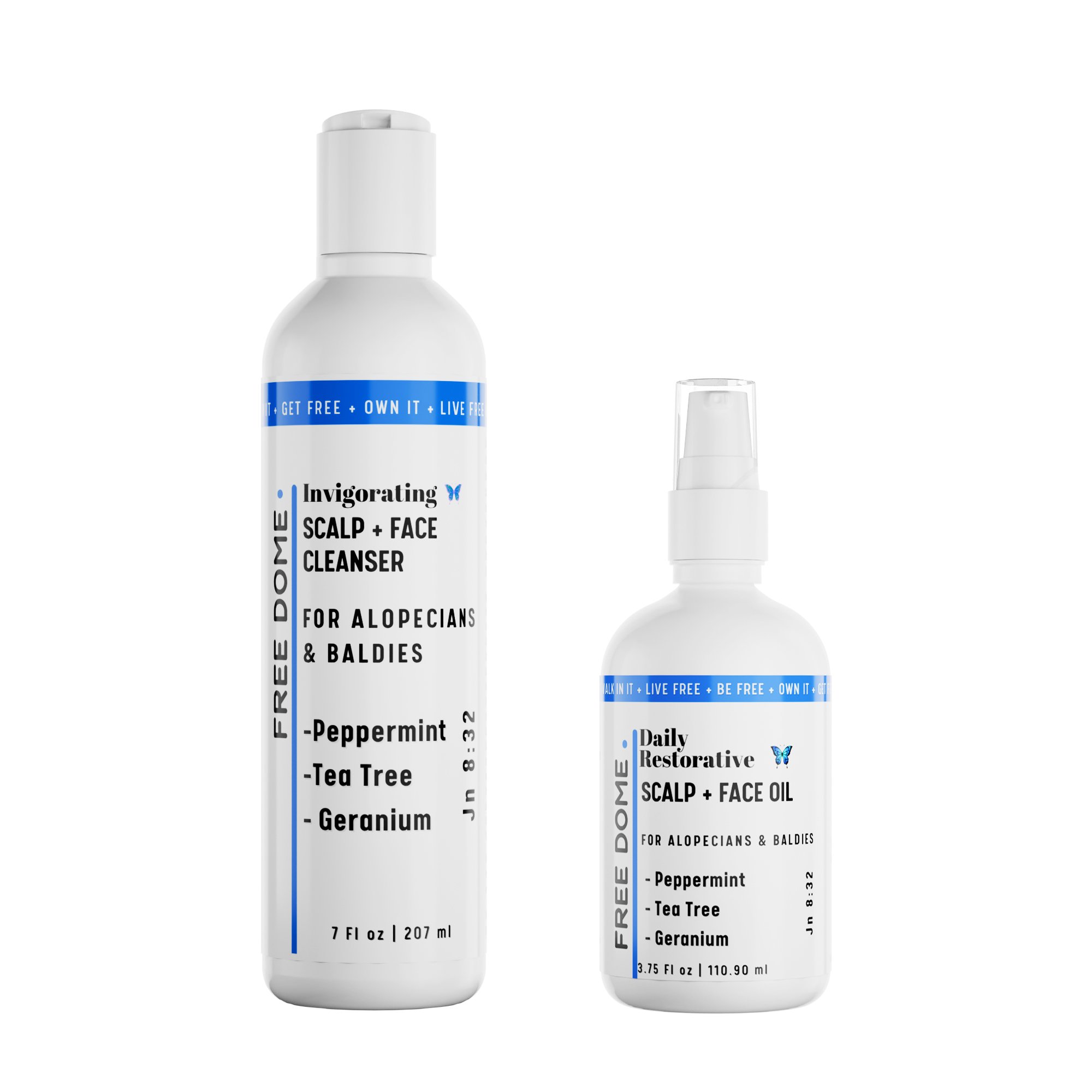 FREE DOME. - SCALP + FACE COLLECTION (for shaved domes)