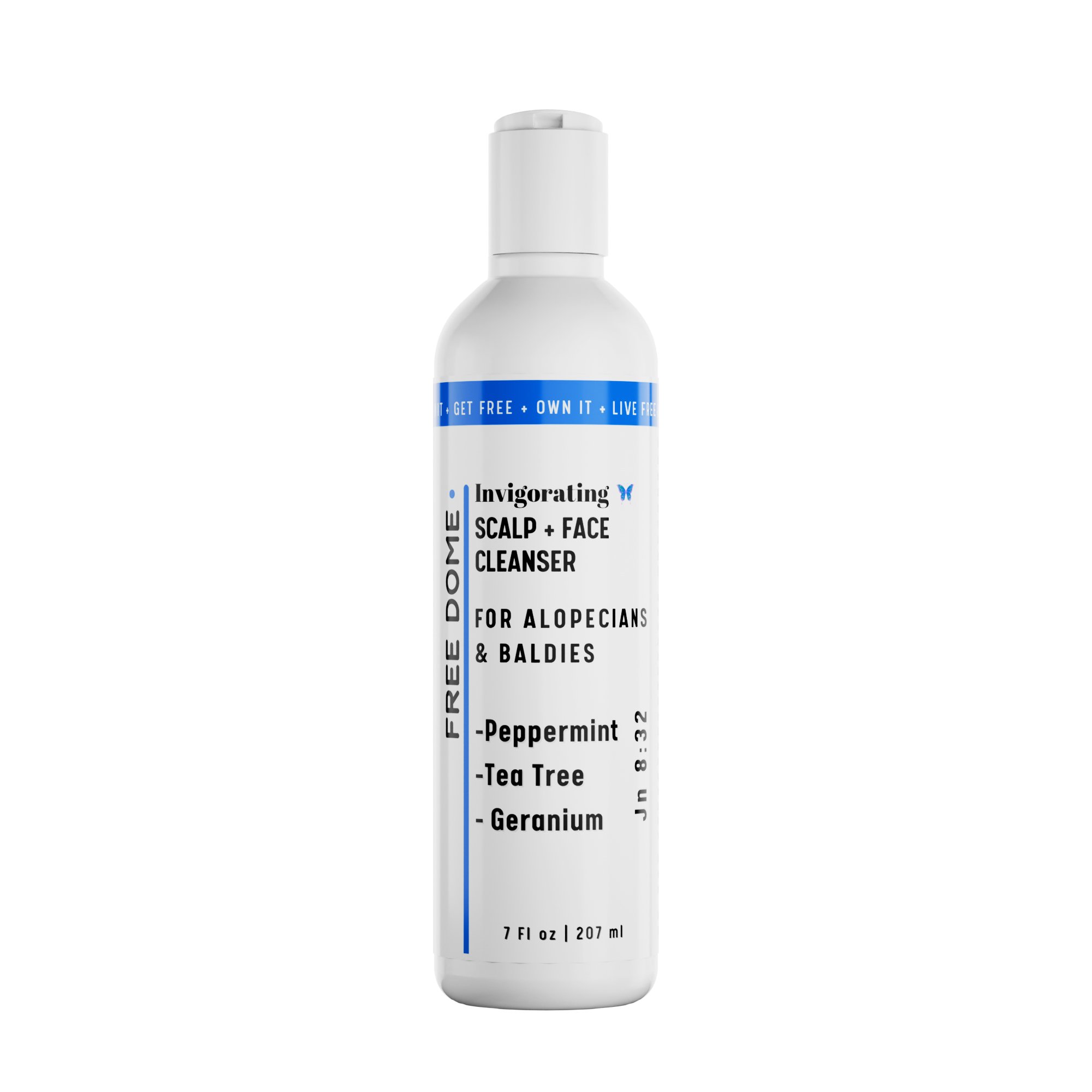 FREE DOME.- Invigorating Scalp + Face Cleanser